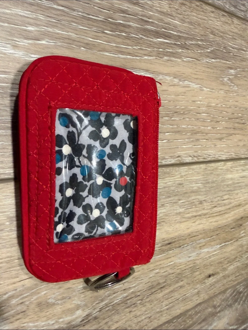 Vera Bradley compact quilted